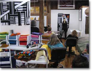 Art, Contemporary Quilt, Textile & Surface Design, Fabric Dyeing Classes & Workshops