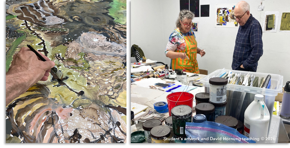 David Hornung art workshops
